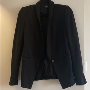 All black Madewell blazer